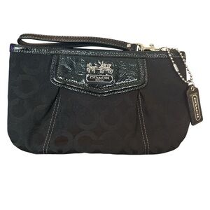 Coach Madison Op Art Large Clutch/Wristlet